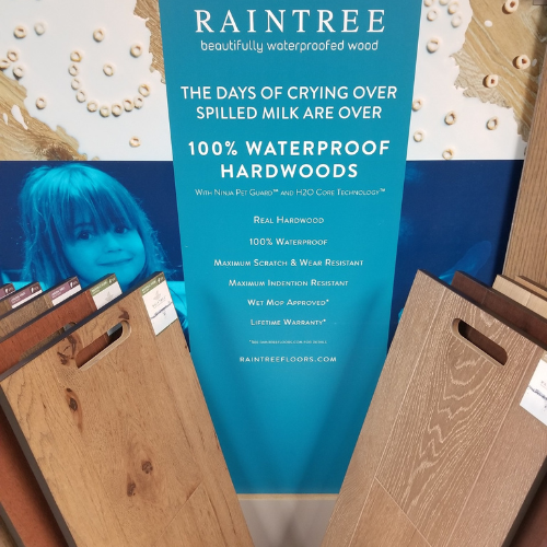 Hardwwood inside of Grant Lumber