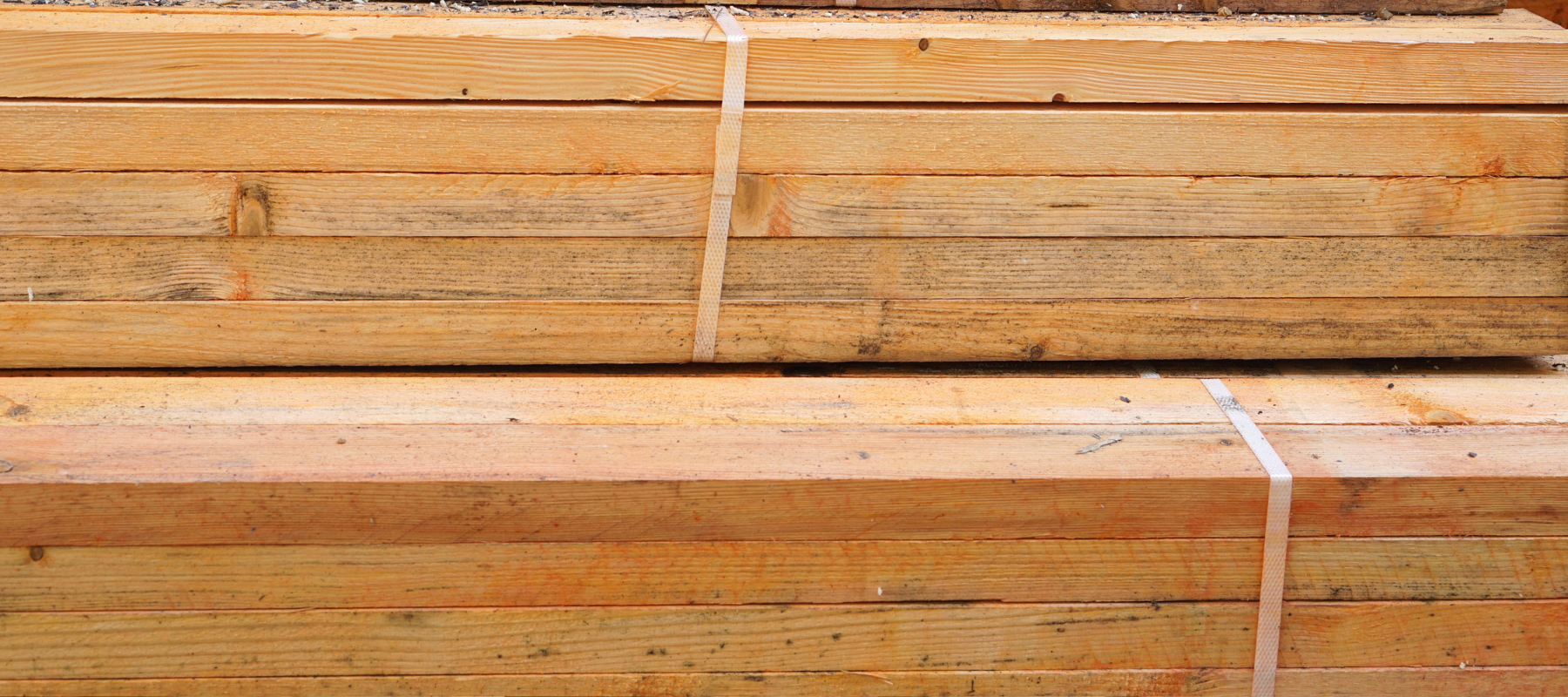 Stacked lumber